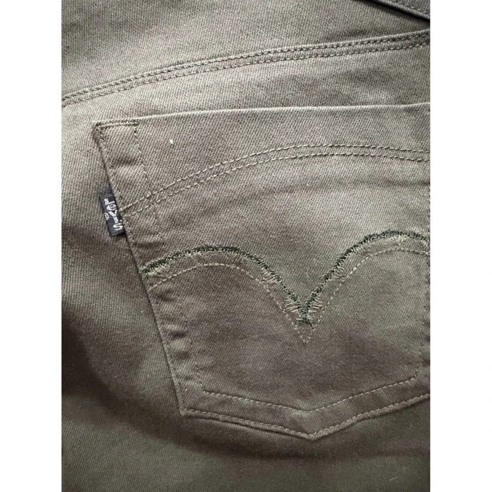 Levi's 505 Straight Leg Pants Khaki‎ Olive Green Mens W30 L32 New With Tags
